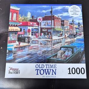 Brand New Old Time Town Jigsaw Puzzle by the jigsaw puzzle factory
